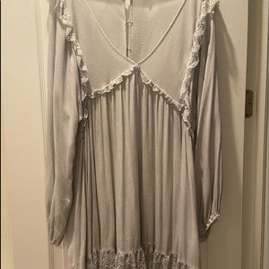 Super sweet v eco button back dress with tons of lace details